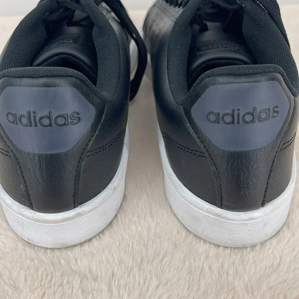 ADIDAS NEO MENS SIZE 10.5 Classic Black Sneakers